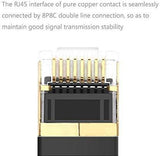 Outdoor Cat 7 Ethernet Cable 50ft, LiuTian 26AWG Heavy-Duty Cat7 Networking Cord Patch Cable RJ45 10 Gigabit 600hz LAN Wire Cable STP Waterproof.