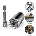 Universal Socket,Kusonkey Professional 7mm-19mm Universal Sockets Tools Gifts for Men Him Husband Dad Father DIY Handyman Women