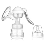 Manual Breast Pump - Joven Portable Silicone Breastfeeding Pumps with Lid, BPA Free & 100% Food Grade Silicone, Small & Discreet Breast Milk Pump for Mother