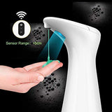 AUKUYE Hands Free Soap Dispenser Case for Bathroom and Kitchen (White)