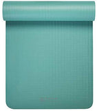 Gaiam Essentials Thick Yoga Mat Fitness & Exercise Mat with Easy-Cinch Yoga Mat Carrier Strap (72"L x 24"W x 2/5 Inch Thick)