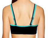 AKAMC 3 Pack Women's Medium Support Cross Back Wirefree Removable Cups Yoga Sport Bra