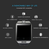 Bluetooth Smart Watch Touchscreen with Camera, Sim Card Slot，Music，Unlocked Smartwatch Cell Phone for Android Samsung and iOS
