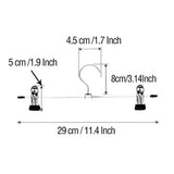 Pants Hangers - Skirt Hangers 24 Pack Skirt Metal Pants Hangers Chrome Skirt Hangers with Non-slip Adjustable Clips Space Saving Pants Hanger for All Kinds of Clothes Pants by GoodtoU