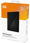 WD 2TB My Passport Portable External Hard Drive, Black - WDBYVG0020BBK-WESN