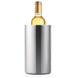 Jolitac Wine Chiller Bucket, Stainless Steel Double Wall Wine Cooler Bucket, Keeps Cold for Hours Wine Bottle Cooler Chiller Insulated Champagne Beer Ice Bucket (1 PC)