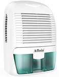 Afloia Electric Home Dehumidifier, Protable Mini Dehumidifier for Home 2200 Cubic Feet Ultra Quiet Air Dehumidifiers for Bathroom Home Bedroom Kitchen Basement Office Garage Caravan