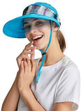 ICOLOR Sun Cap Sun Flap Hats Outdoor 360°Sun UPF 50+ Women Lady Wide Brim Cap Visor Hats UV Protection Summer Sun Hats