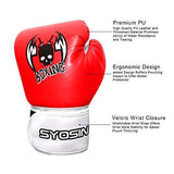 Echoss Kid Boxing Gloves 4 Oz Children Cartoon Sparring Boxing Toddler Training  Gloves PU Leather for Age 3 to 12 Years