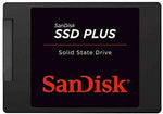 SanDisk SSD PLUS 1TB Internal SSD - SATA III 6 Gb/s, 2.5"/7mm, Up to 535 MB/s - SDSSDA-1T00-G26