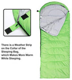 EMONIA Camping Sleeping Bag, 3 Season Waterproof Outdoor Hiking Backpacking Sleeping Bag Perfect for Traveling,Lightweight Portable Envelope Sleeping Bags