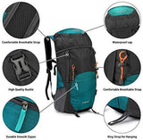 G4Free Lightweight Packable Hiking Backpack 40L Travel Camping Daypack Foldable