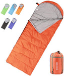 EMONIA Camping Sleeping Bag, 3 Season Waterproof Outdoor Hiking Backpacking Sleeping Bag Perfect for Traveling,Lightweight Portable Envelope Sleeping Bags