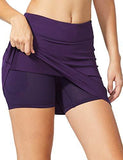 BALEAF Women's Active Athletic Skort Lightweight Skirt with Pockets for Running Tennis Golf Workout