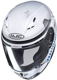 HJC CS-R3 Stormtrooper Mens Street Motorcycle Helmet - MC10SF / Large