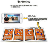 Stack 52 Quick Sweat Fitness Dice. Bodyweight Exercise Workout Game. Designed by a Military Fitness Expert. Video Instructions Included. No Equipment Needed. Burn Fat Build Muscle.