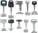 Construction Ignition Key Sets Tornado - Comes in Sets of 39, 42, 45, 52, 56, 60, for backhoes, Tools, case, cat, etc. See Product Description for More info. (60 Key Set)