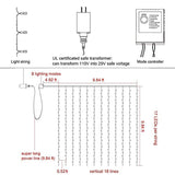 Adecorty Curtain Lights