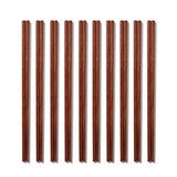 Wooden Chopsticks, Donxote 9.84 Inch Reusable Chinese Chopsticks Set of 10 Pairs