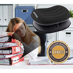[2-PACK] Ultralight Inflatable Camping Pillow - Compressible, Compact, Comfortable for Sleeping While Traveling, Hiking, or Backpacking. Ergonomic Inflating Camping Pillows for Neck and Lumbar Support
