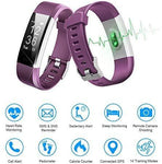 LETSCOM Fitness Tracker HR, Activity Tracker Watch with Heart Rate Monitor, Waterproof Smart Fitness Band with Step Counter, Calorie Counter, Pedometer Watch for Kids Women and Men