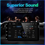 Dasaita 10" Android 9.0 Bluetooth Car Stereo for Toyota Tacoma Corolla Sienna 2016 2017 2018 Head Unit with 4G RAM 64G ROM Car Radio Touch Screen GPS Navigation Dash Kit