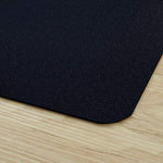 Office Marshal Black Polycarbonate Office Chair Mat - 36" x 48" - Hard Floor Protection - No-Recycling Material - High Impact Strength