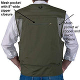 Autumn Ridge Traders Fly Fishing Photography Climbing Vest with 16 Pockets Made with Lightweight Mesh Fabric for Travelers, Sports, Hiking, Bird Watching, River Guide Adventures and Hunting.