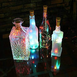 Wine Bottle Lights with Cork,CUUCOR 7.2ft 20 LED Battery Operated Fairy String Lights for DIY,Christmas,Party(Warm White,6 Pack)