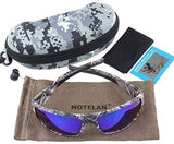 MOTELAN Polarized Outdoor Sports Sunglasses Tr90 Camo Frame for Men Women Driving Fishing Hunting Reduce Glare