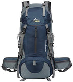 Hiking Backpack 50L Travel Camping Backpack with Rain Cover