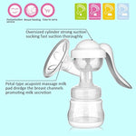 Manual Breast Pump - Joven Portable Silicone Breastfeeding Pumps with Lid, BPA Free & 100% Food Grade Silicone, Small & Discreet Breast Milk Pump for Mother