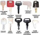 Construction Ignition Key Sets Tornado - Comes in Sets of 39, 42, 45, 52, 56, 60, for backhoes, Tools, case, cat, etc. See Product Description for More info. (60 Key Set)