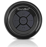 SoundBot SB517FM IPX7 Water-Proof Bluetooth Speaker with FM Radio Speaker (Black/Black)