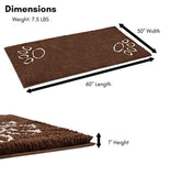 Internet's Best Chenille Dog Mat