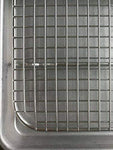 Baking Rack - Cooling Rack - Stainless Steel 304 Grade Roasting Rack - 10" X 15" - Heavy Duty Oven Safe - Metal Wire Grid Rack Design by DuraCasa