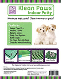 Blyss Pets Klean Paws Indoor Dog Potty, No Torn Potty Pads! Keep Paws Dry! Protect Floors! Easy Cleanup On Pads! for Puppies, Small Dogs & Cats, 1 Puppy Pad Holder Tray, Guarantee