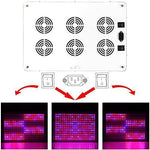 Monena LED Grow Light 3000W, Full Spectrum Dimmable Growing Lamp for Greenhouse Hydroponic Indoor Plants Vegs Seeds Flowers with Dual Dimmer On Off Switch