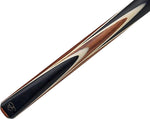 EliteShade Snooker Transfer Design Pool Cue in Black Weight: 18 oz.