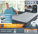 Intex Comfort Plush Elevated Dura-Beam Airbed with Internal Electric Pump Series