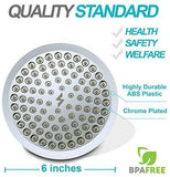 SparkPod Shower Head - High Pressure Rain - Luxury Modern Chrome Look - Easy Tool Free Installation - The Perfect Adjustable Replacement For Your Bathroom Shower Heads