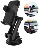 Cell Phone Holder for Car, Car Phone Mount, Yostyle Car Windshield & Dashboard Phone Mount Cradle for iPhone X/Xs/XR/Xs Max/8/8Plus/7/6s/SE,Galaxy S10/S9/S8/S7/Note 8 9,LG, Nexus, Sony,BlackBerry