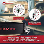 Champs Boxing Reflex Ball Boxing Equipment Fight Speed, MMA Boxing Gear Pro Punching Ball - Great for Reaction Speed and Hand Eye Coordination Training Reflex Bag Alternative …