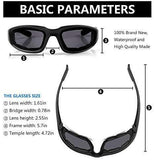 3 Pair Motorcycle Riding Glasses Padding Goggles UV Protection Dustproof WindproofMotorcycle Sunglasses with Clear Lens for Outdoor sports Actives
