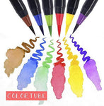 24+2pcs Pastel Markers/Drawing Pens for Artists - Brush Lettering Pens with Blending Markers/Watercolor Brush Markers for Color Painting - Brush Tip, Art Pens and Markers/Pastel Art Supplies