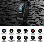 Updated 2019 Version High-End Fitness Tracker HR, Activity Trackers Health Exercise Watch with Heart Rate and Sleep Monitor, Smart Band Calorie Counter, Step Counter, Pedometer Walking for Men & Women