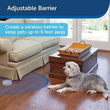 Nest 9 Pawz Away Pet Barriers with Adjustable Range, Pet Proofing for Cats and Dogs, Static Stimulation