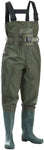 Kingdom Chest Waders Waterproof - Hunting & Fishing Waders with Neoprene Boots, Nylon and PVC Insulated Material