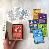 Stack 52 Yoga Exercise Cards: Designed by Certified Yoga Instructor. Video Instructions Included. Beginner to Advanced Poses and Asana Workout Games. Improve Fitness and Flexibility.