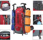 Hiking Backpack 50L Travel Camping Backpack with Rain Cover